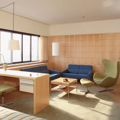 Fritz Hansen 3302 Sofa 2-Pers Stof