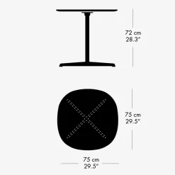 Fritz Hansen A602 Super-Cirkulær Bord