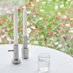 Fritz Hansen Candleholder Single No. 1 Stainless Steel