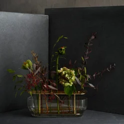 Fritz Hansen Ikebana Vase Lang Messing