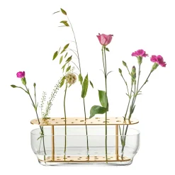 Fritz Hansen Ikebana Vase Lang Messing