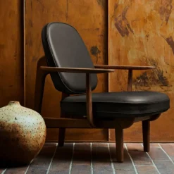 Fritz Hansen JH97 Fred Lænestol Essential Læder