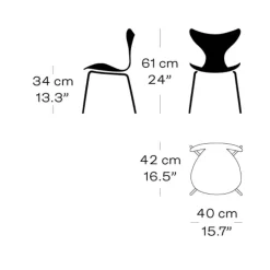 Fritz Hansen Liljen Børnestol