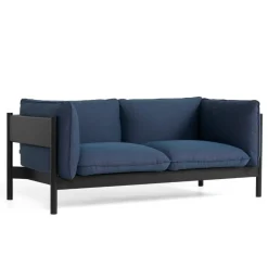 Hay Arbour 2-Pers. Sofa Sortlakeret & Steelcut Trio 796