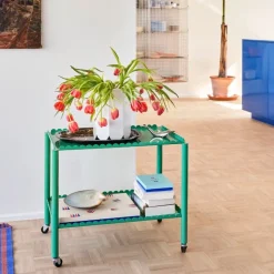 Hay Arcs Trolley Low Soft Jade