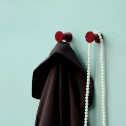 HAY Bolt Hook-Set of 2 Red