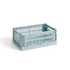 HAY Colour Crate Small Dusty Blue