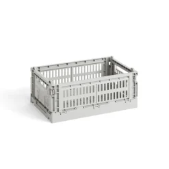 HAY Colour Crate Small Light Grey
