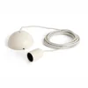 HAY Common Pendant Cord Set Soft Clay White