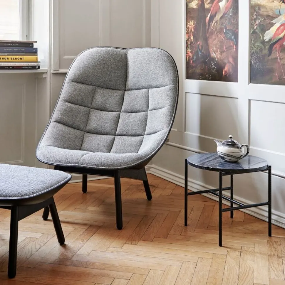 Hay Rebar Sidebord Ø45 Sort