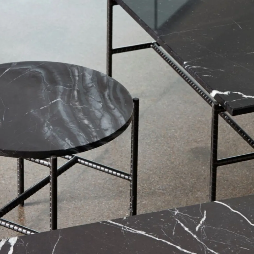 Hay Rebar Sidebord Ø45 Sort