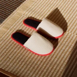 HAY Tapis Mat 60 x 95 Off White & Lavender