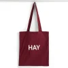 HAY Tote Bag Burgundy