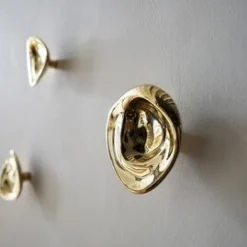 Hein Studio Ripple Knob No. 1 Small Gold