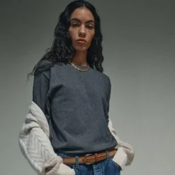 HEYANNO Trust Stable T-shirt Grey Melange