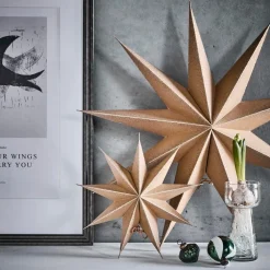 House Doctor 9 Point Star Nature Small