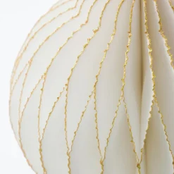 House Doctor Alsta Ornament Off-White/Golden Small