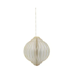 House Doctor Alsta Ornament Off-White/Golden Large