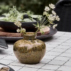 House Doctor Bodi Vase Brown