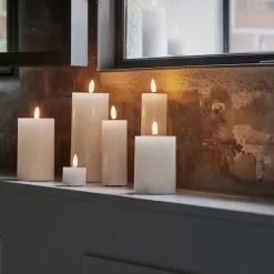 House Doctor Candle LED White Large