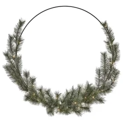 House Doctor Giant Wreath With LED Nature Large