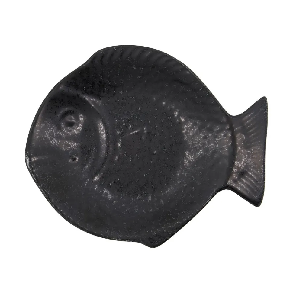 House Doctor Kala Serving Dish Black