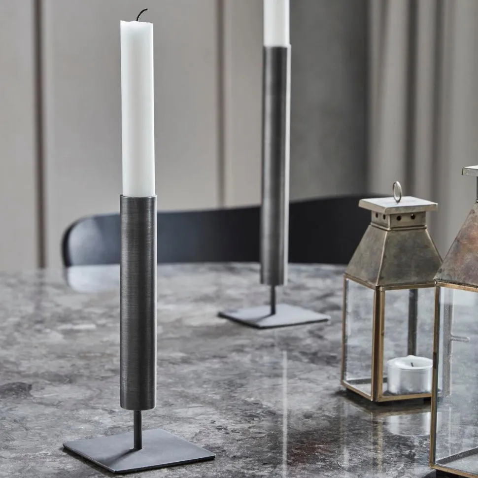 House Doctor Kolo Candle Stand Black Small