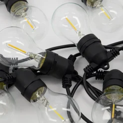 House Doctor Light String Lights Black