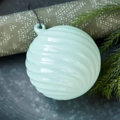 House Doctor Ornament Glassy Dusty Green