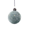 House Doctor Ornament Velour Dusty Green Large