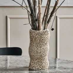 House Doctor Pan Vase Beige