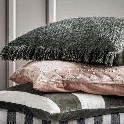 House Doctor Pava Cushion Dark Green 50x50 cm