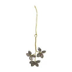 House Doctor Pearl Ornaments Grey/Gold
