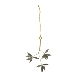House Doctor Pearl Ornaments Grey/Gold