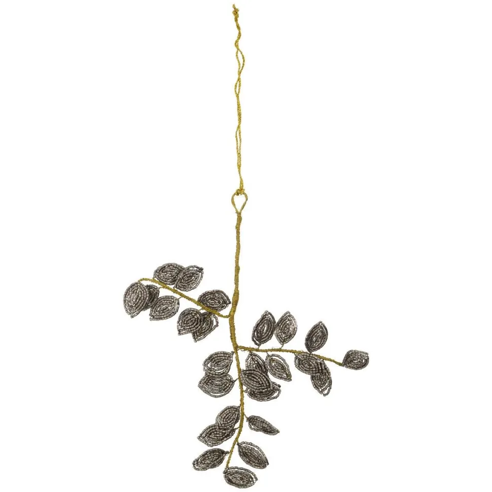 House Doctor Pearl Ornaments Grey/Gold