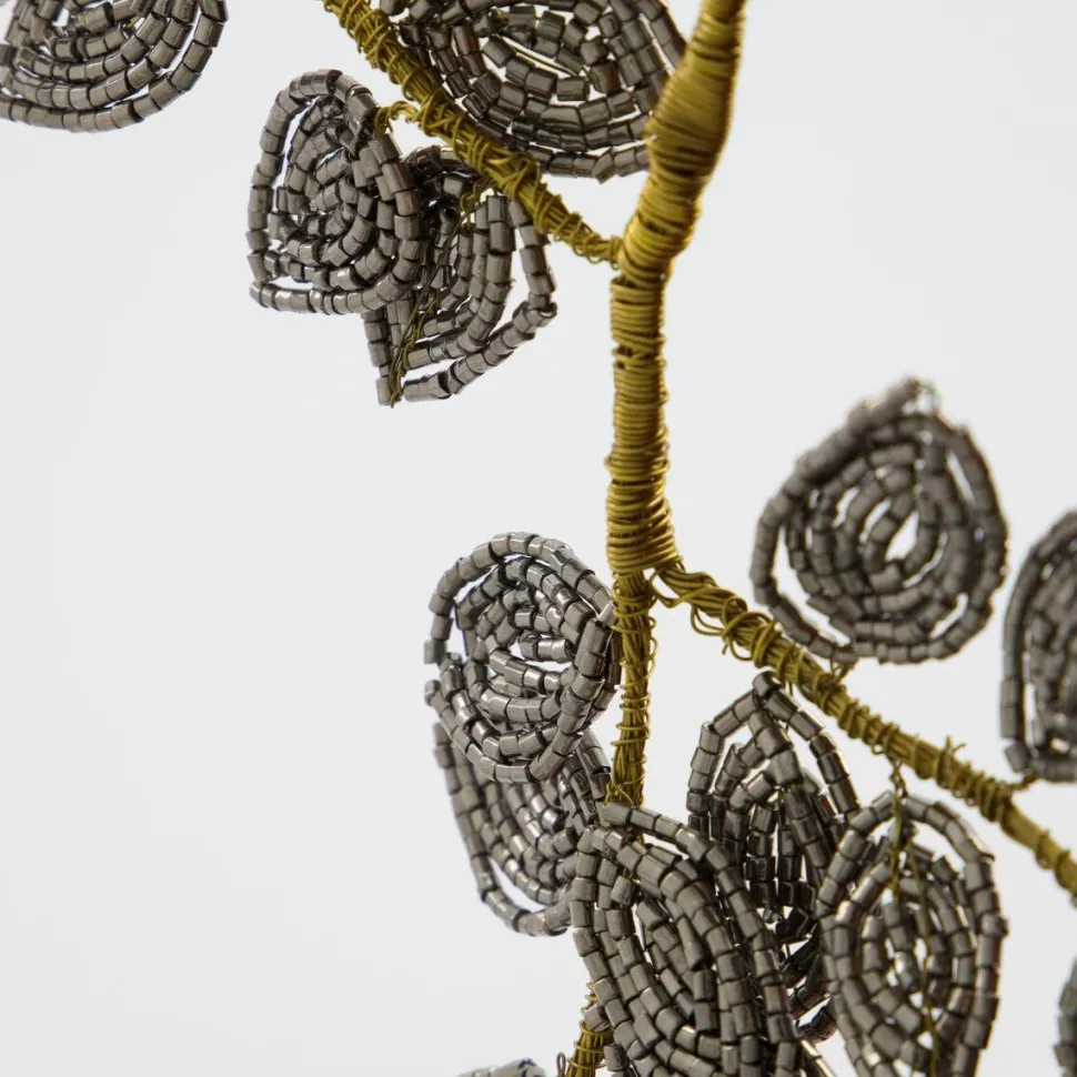 House Doctor Pearl Ornaments Grey/Gold