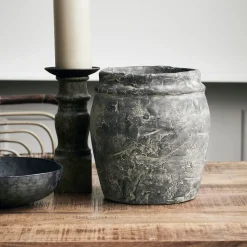 House Doctor Planter Rube Grey Large