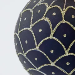 House Doctor Poca Ornament Purple