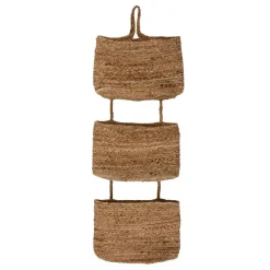 House Doctor Ramla Hanging Baskets Natural