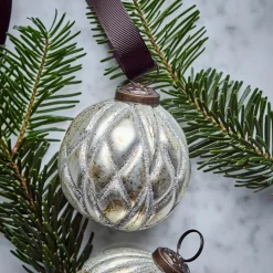 House Doctor Rhomb No. 2 Ornament Antique Silver