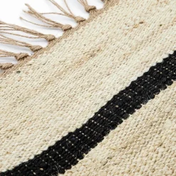 House Doctor Sima Rug Black/Natural