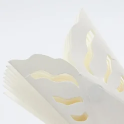 House Doctor Snowflake Ornaments White