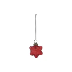 House Doctor Star Ornament Red