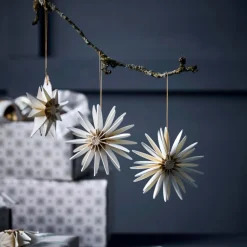 House Doctor Stari Ornaments Off-White/Champagne (6 Pieces)