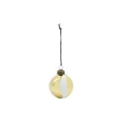 House Doctor Twister Ornament White/Golden