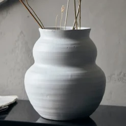 House Doctor Vase Juno White Medium