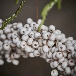 House Doctor Winter Wreath White Small