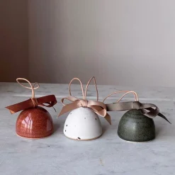 Julie Damhus Studio Juleklokke Brændt