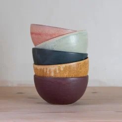 Julie Damhus Studio Oda Skål Mellem Brun