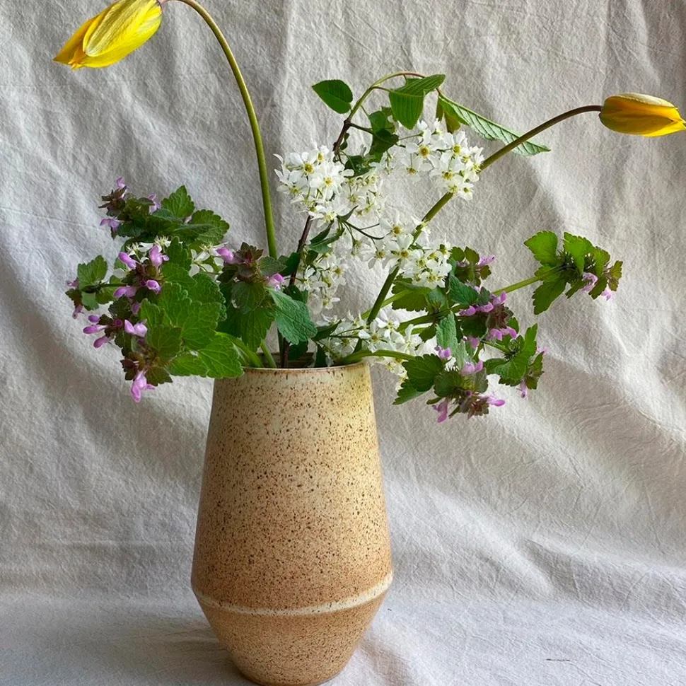 Julie Damhus Studio Oda Vase Medium Brun